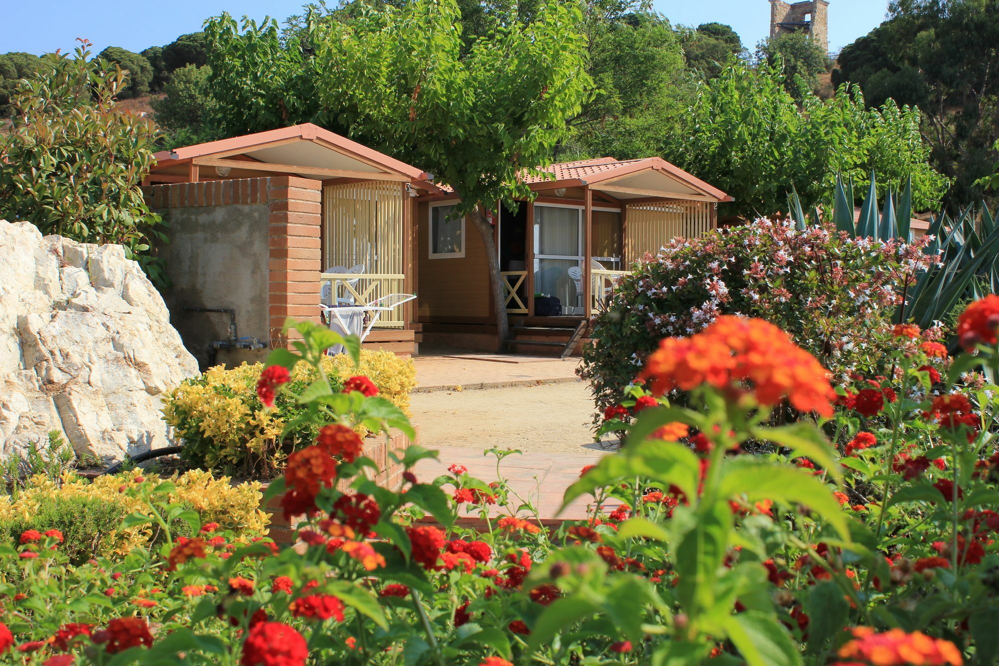 Camping Roca Grossa Calella Exterior foto